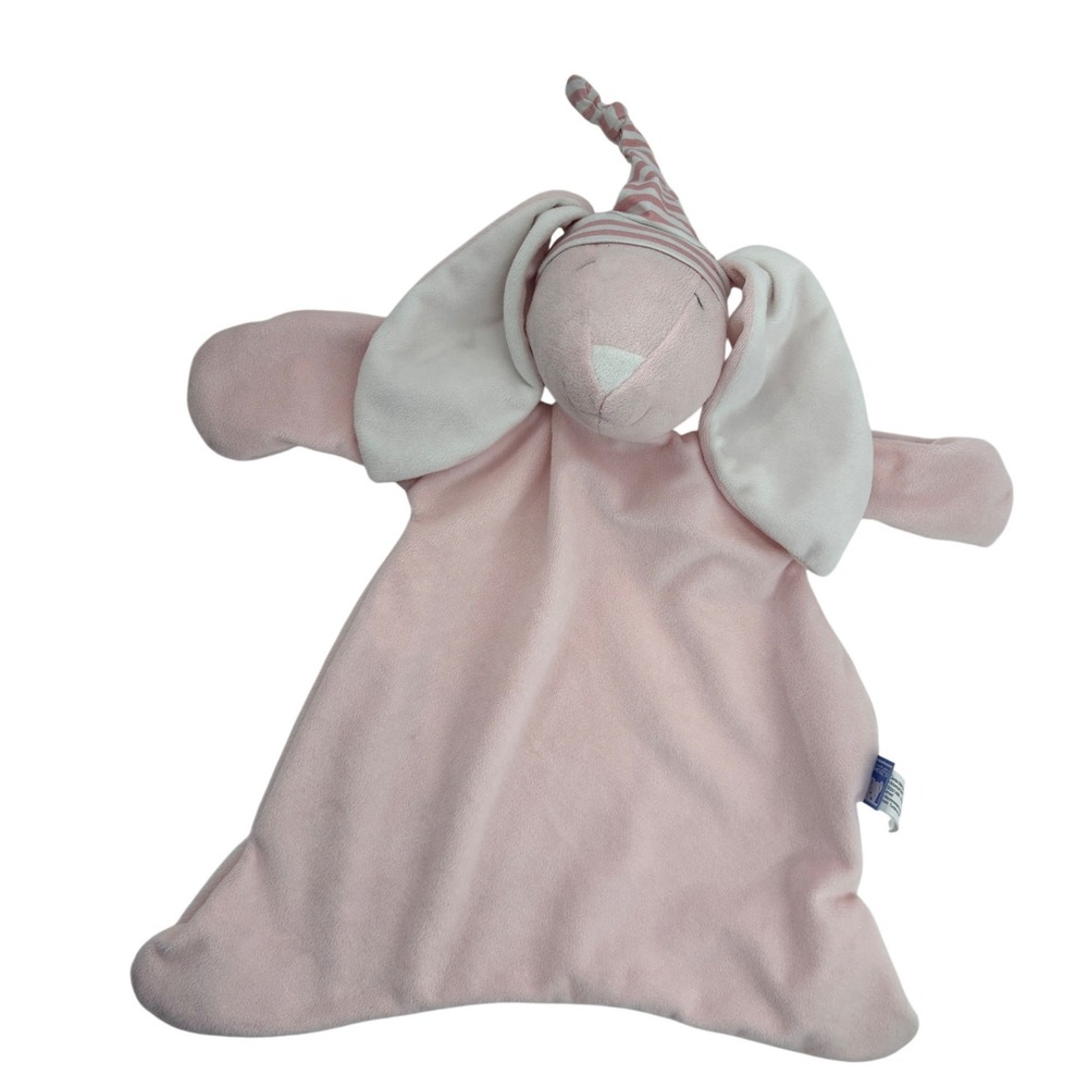 North American Bear Co Sleepyhead JUMBO Baby Cozy Pink Bunny Lovey Blanket 6640